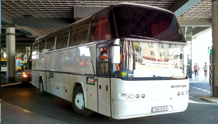 Neoplan N116 - а это мы привезли туристов из Затоки